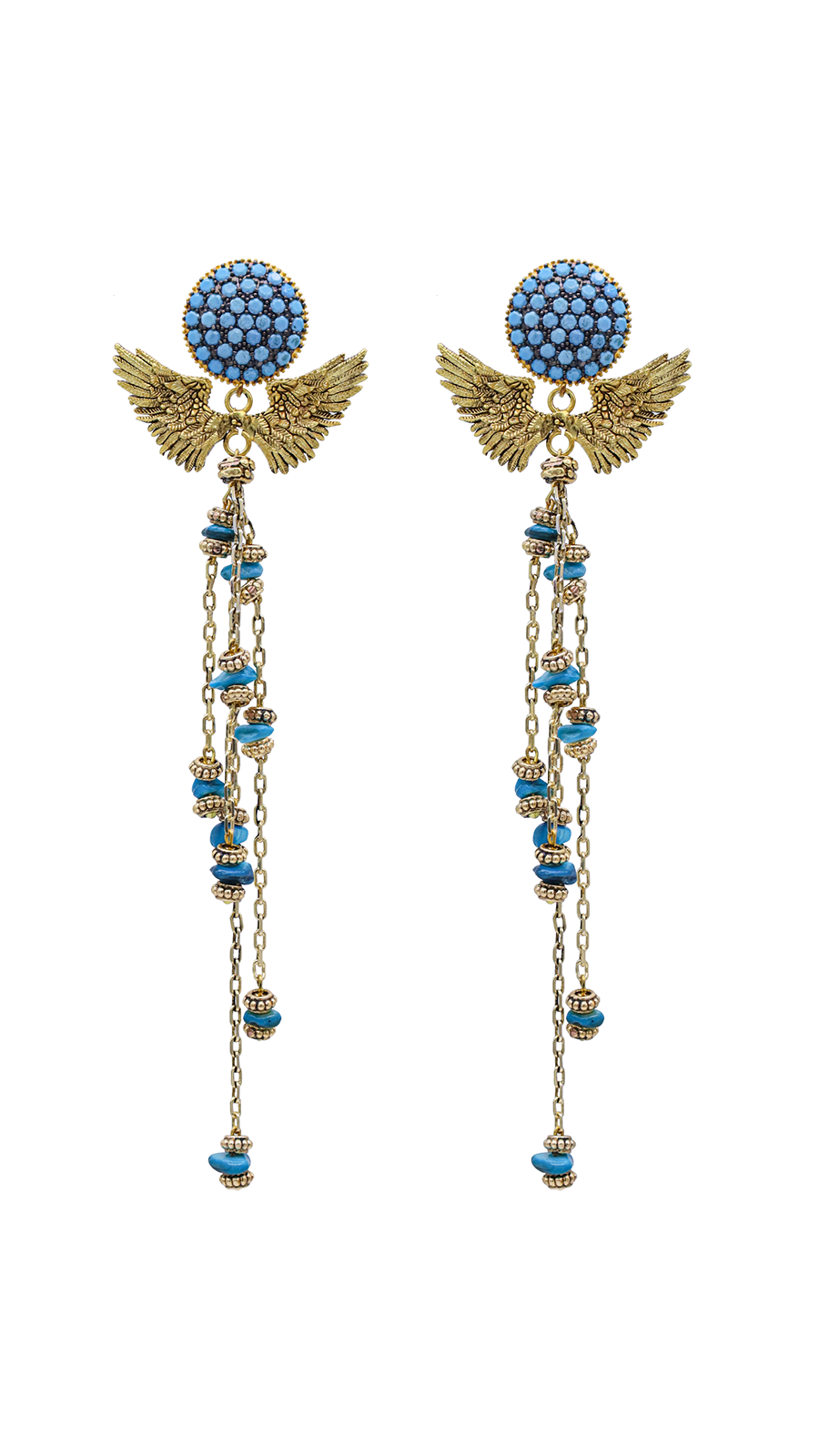GAIA DANGLE EARRINGS