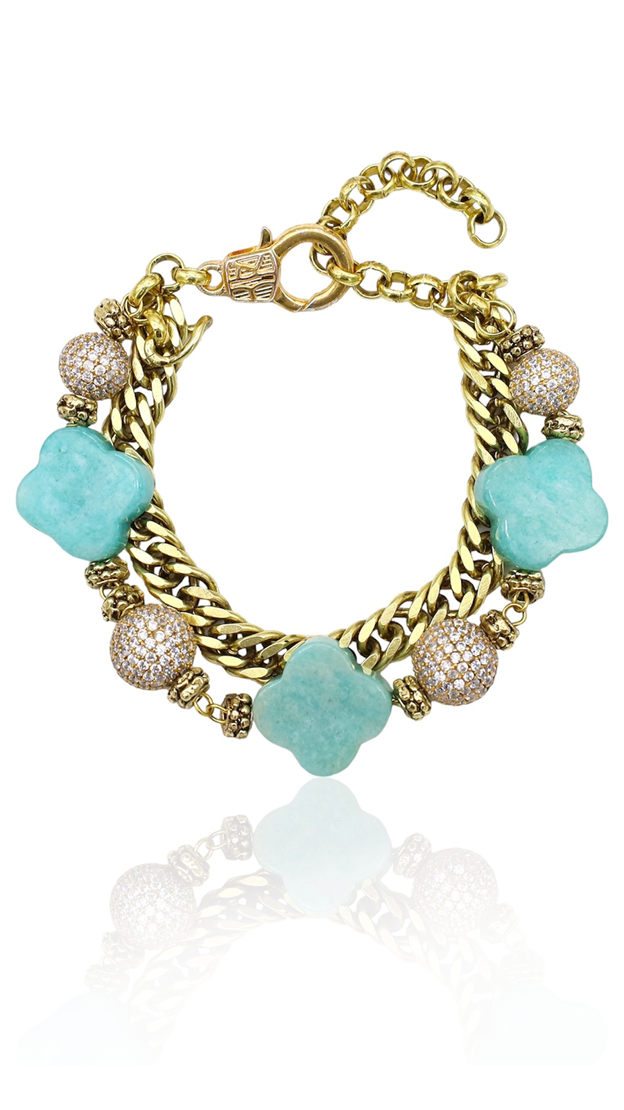 MILAGRO GOLD CHAIN BRACELET