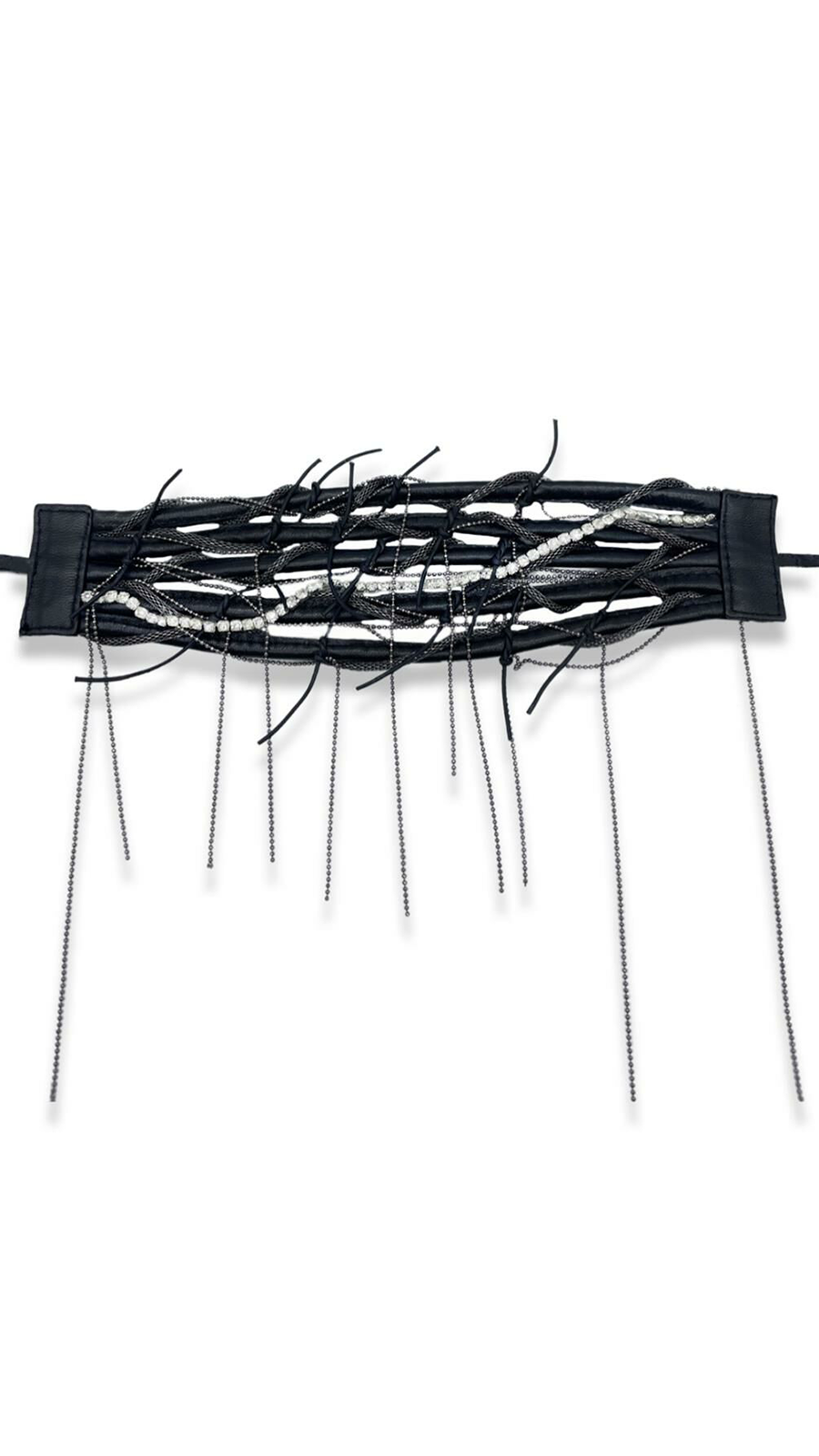 NATHAIR LEATHER NECKLACE
