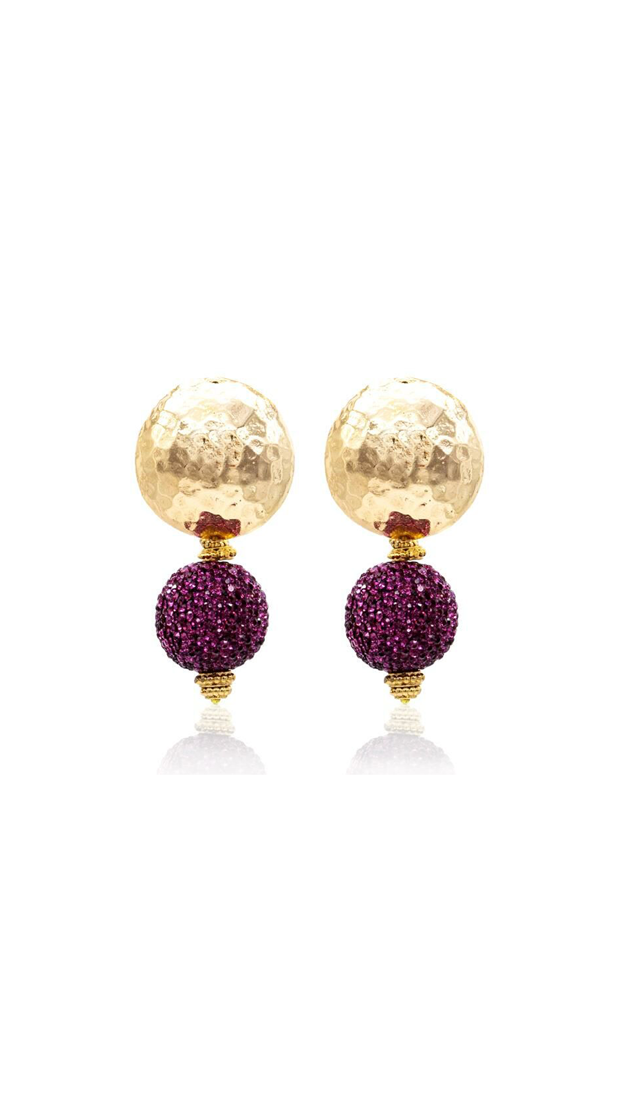 ROZA MARCASITE STONE EARRINGS