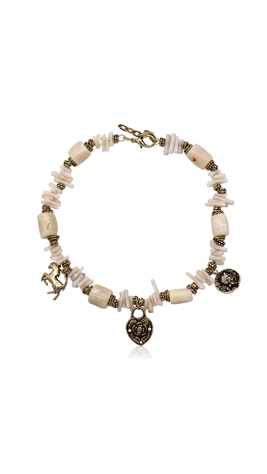 LYCIA NATURAL STONE NECKLACE