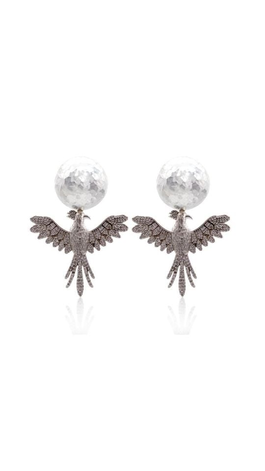PHOENIX Phoenix EARRINGS SILVER