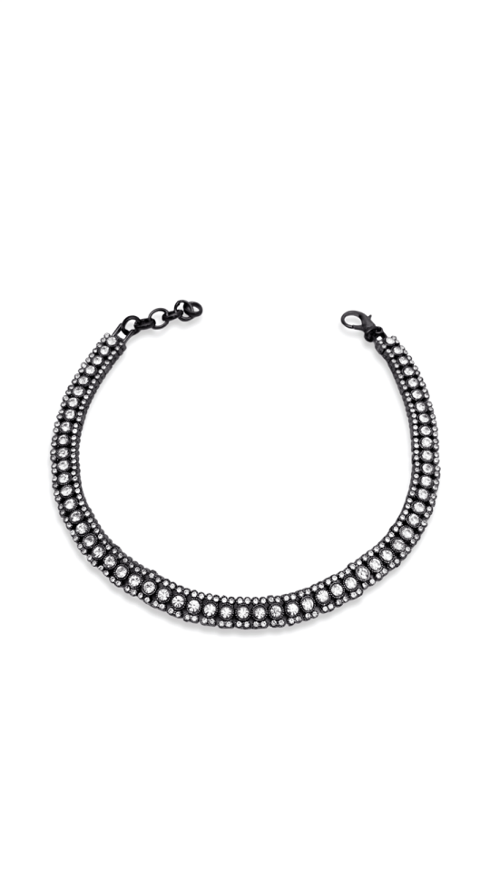 PHOENIX SİYAH ANKA KUŞU KOLYE SET