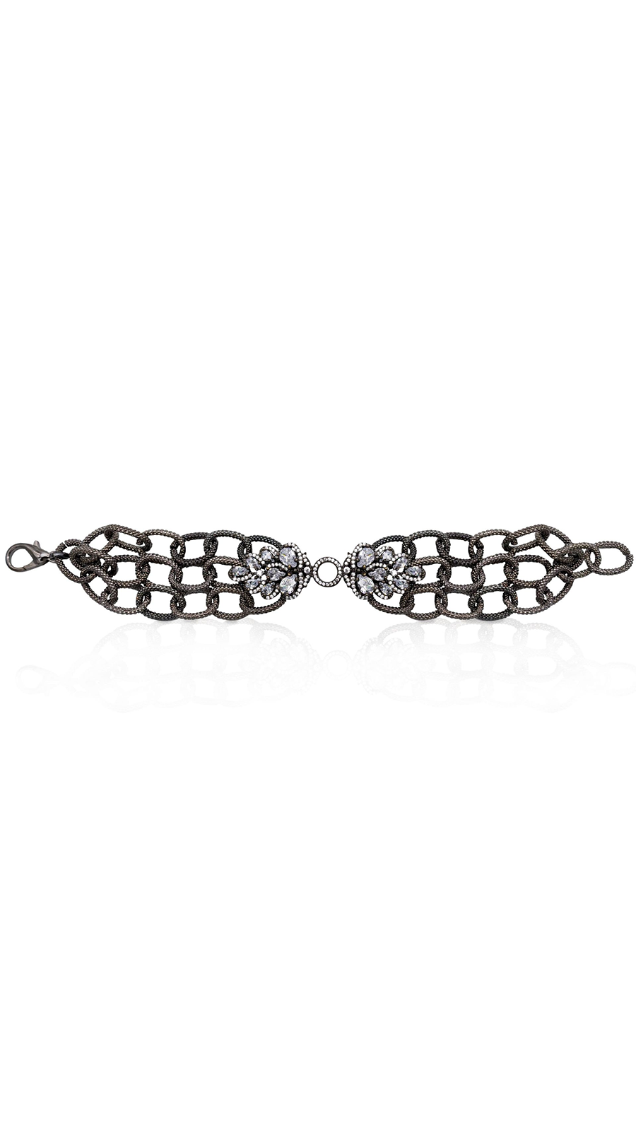 HOJA SHINING BLACK BRACELET