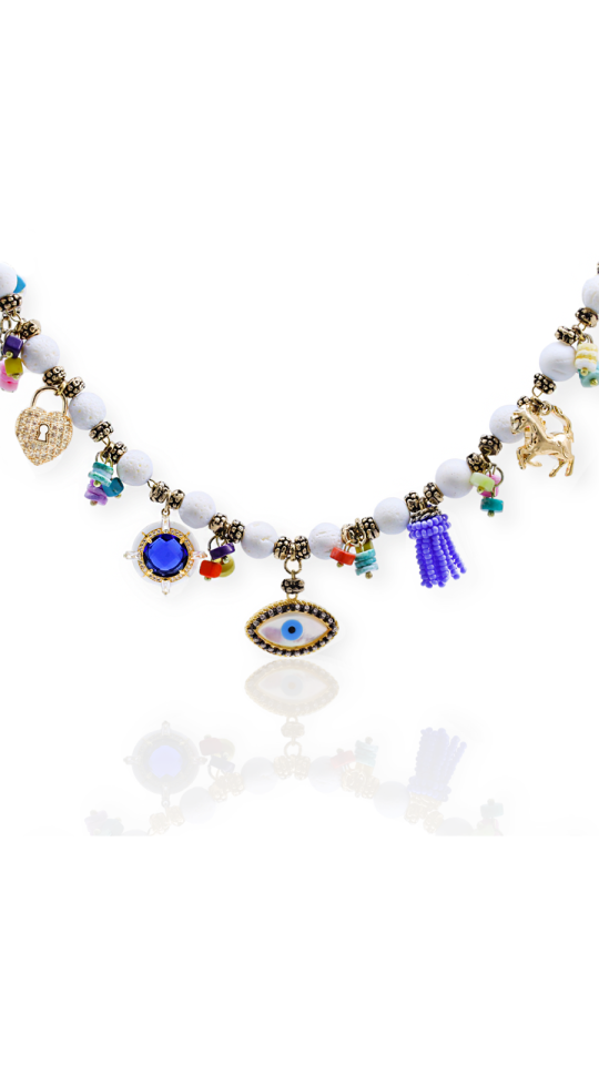 SVENTE GEMSTONE NECKLACE