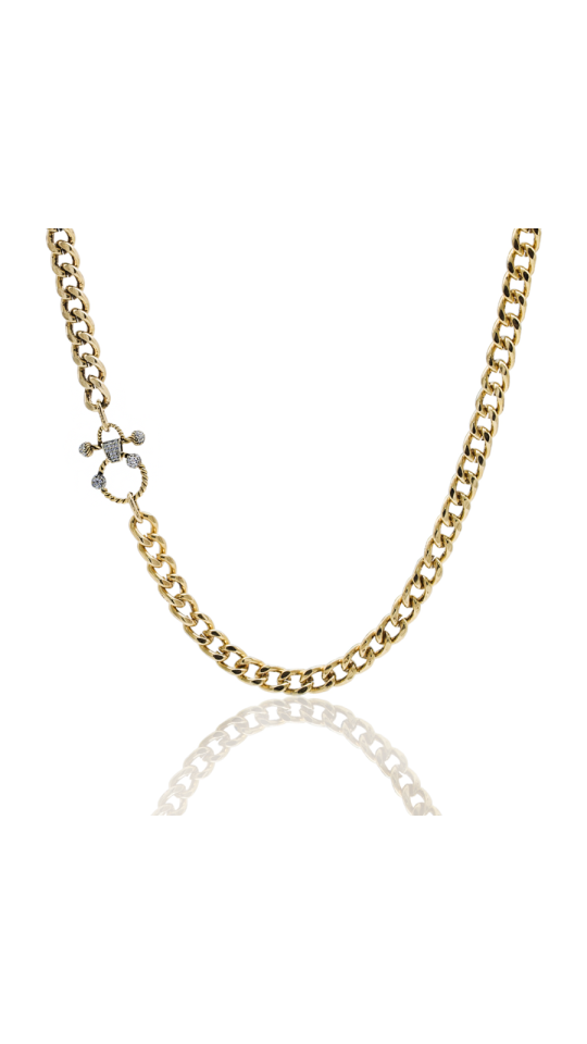 ENDAST ALTIN KAPLAMA ZİNCİR KOLYE