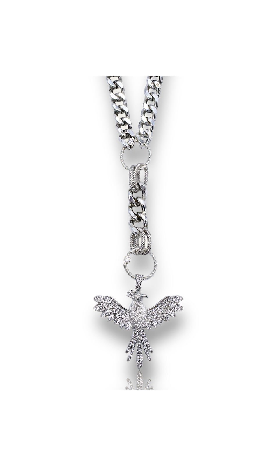 PHOENIX ESKİTME ANKA KUŞU KOLYE