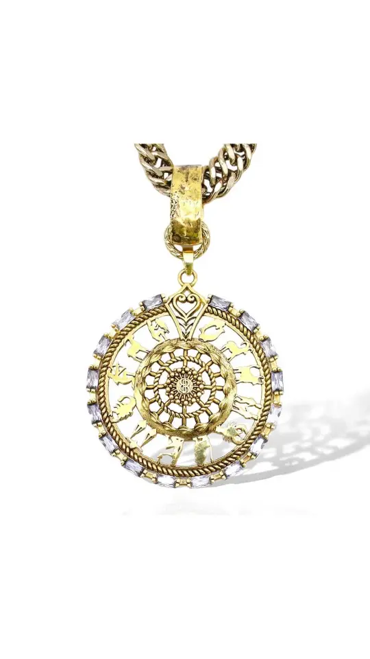 GALASSIA MADALYON BURÇ KOLYE