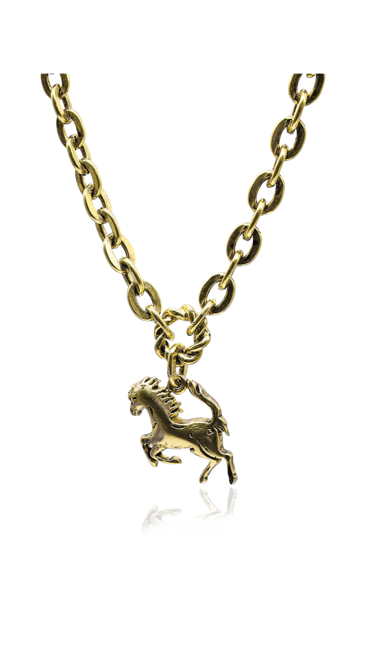 CAVALLO CHARM ZİNCİR KOLYE