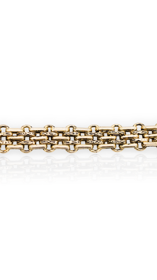 RENAISSANCE ZİNCİR CHOKER KOLYE GOLD