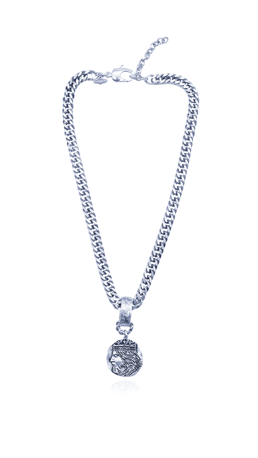 MONARCH ZİNCİR MADALYON KOLYE