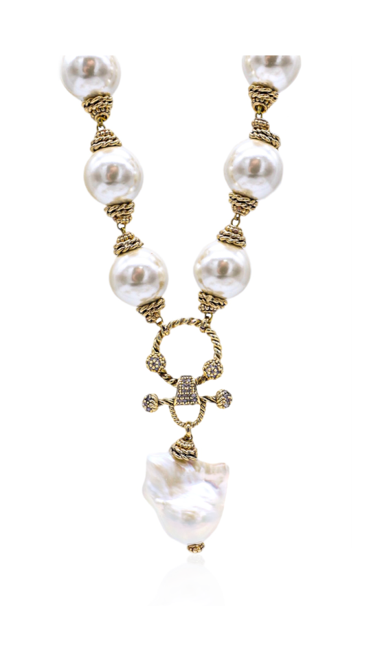 RICO BAROK İNCİ KOLYE SET