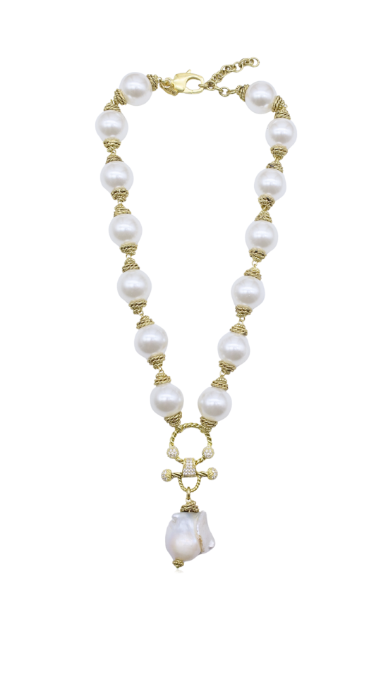 RICO BAROK İNCİ KOLYE SET