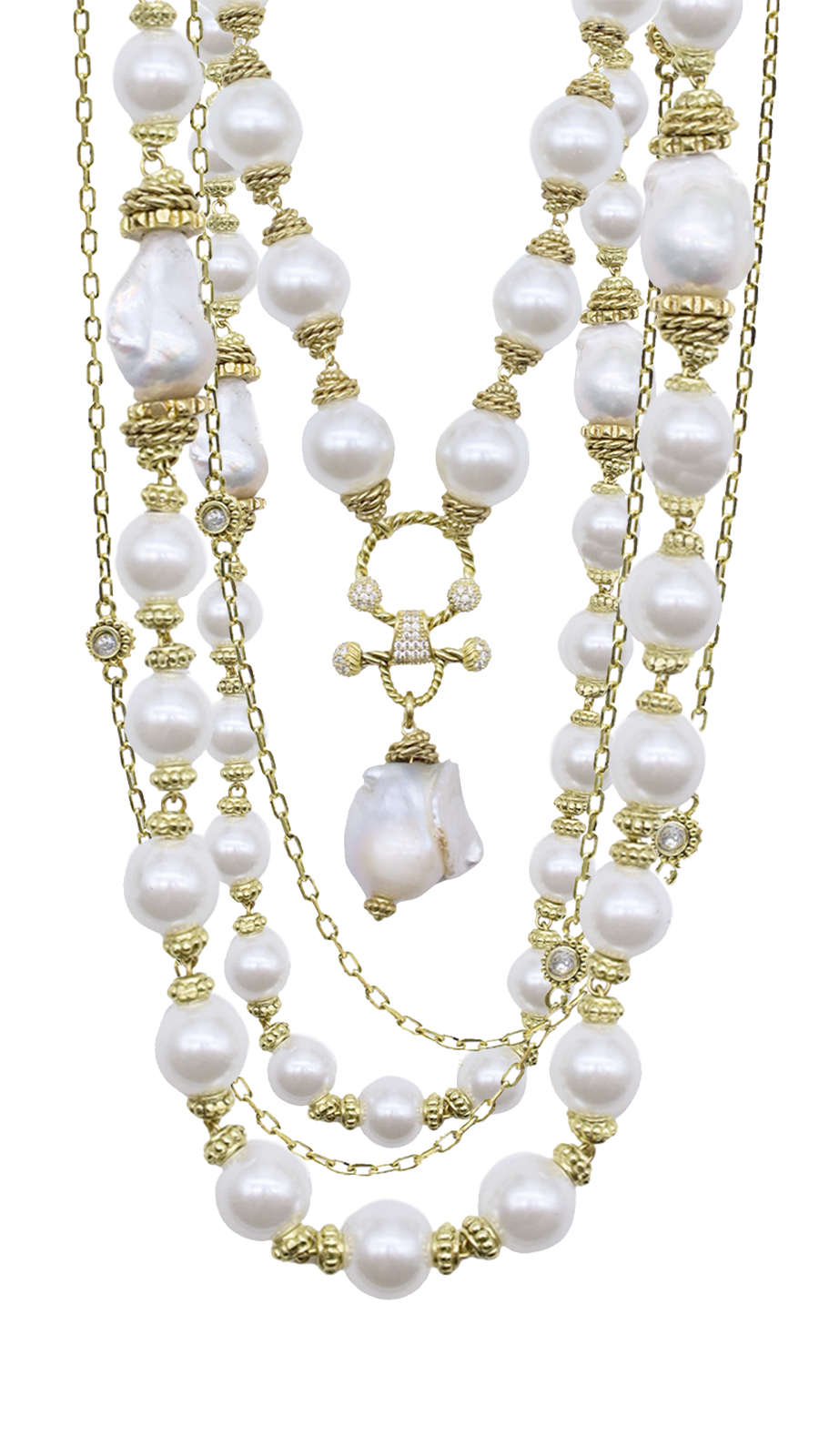 RICO BAROQUE PEARL NECKLACE SET