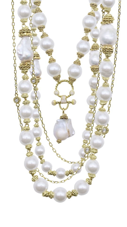 RICO BAROK İNCİ KOLYE SET