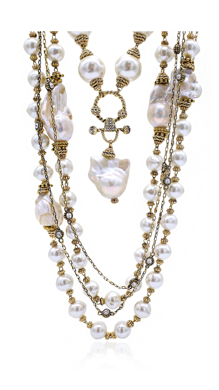 RICO BAROK İNCİ KOLYE SET