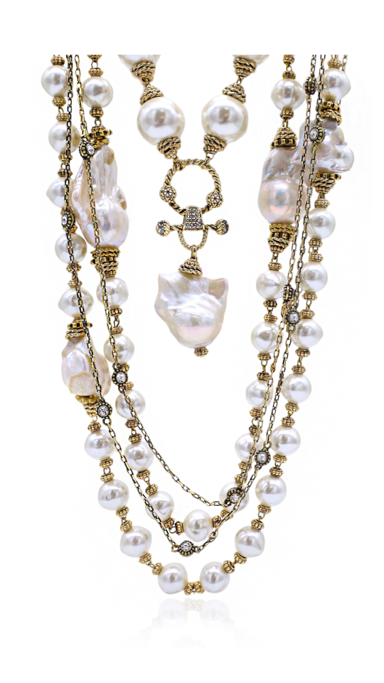 RICO BAROK İNCİ KOLYE SET