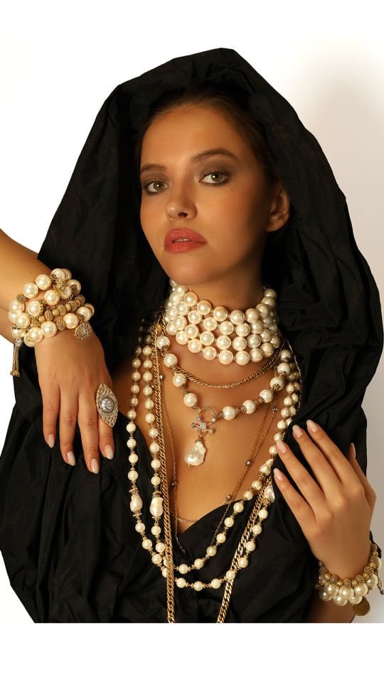 RICO BAROK İNCİ KOLYE SET