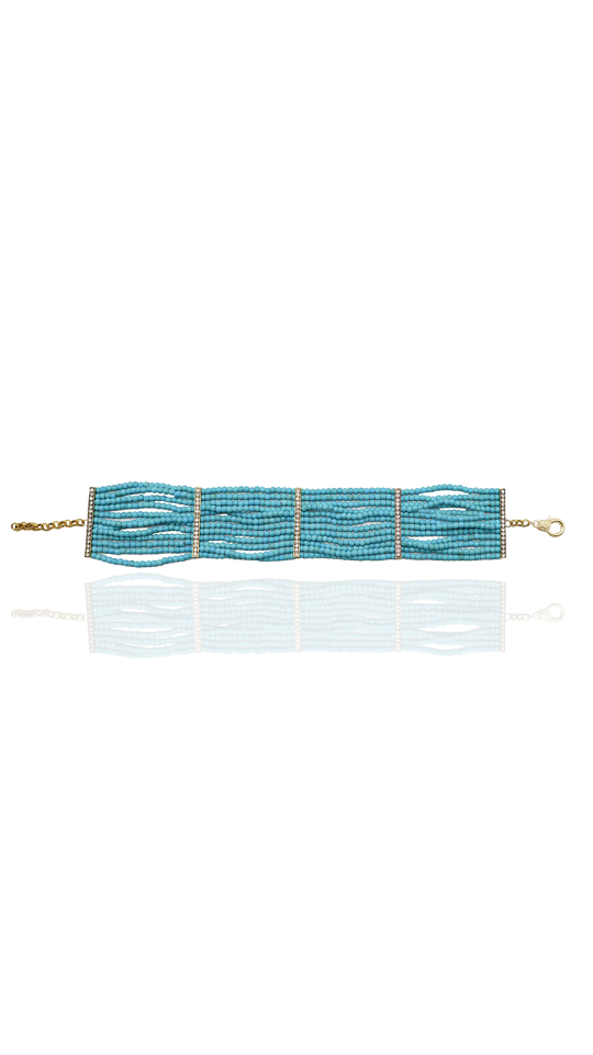 PALAIS TURQUOISE CHOKER NECKLACE