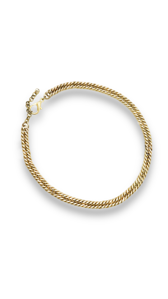 UNIQ ALTIN KAPLAMA CHOKER KOLYE