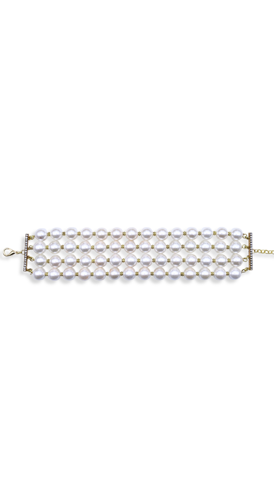 RICO CHOKER İNCİ KOLYE