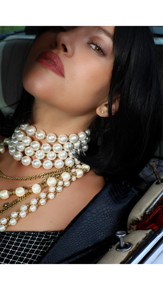 RICO CHOKER İNCİ KOLYE