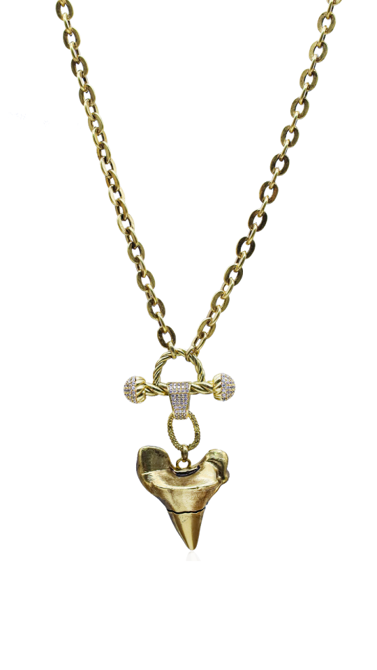 OPIA ALTIN KAPLAMA ZİNCİR KOLYE