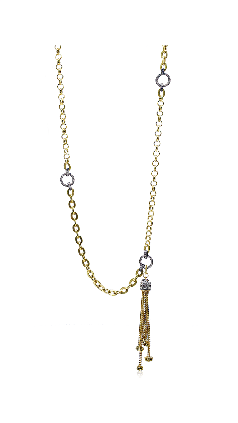 ELEGANT ALTIN KAPLAMA ZİNCİR KOLYE