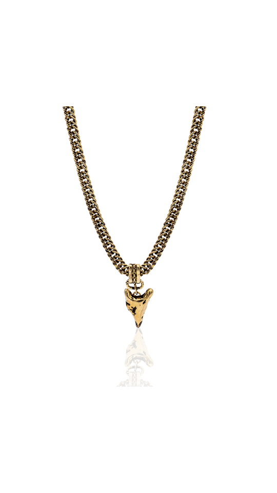 OPIA KALP ALTIN KAPLAMA KOLYE