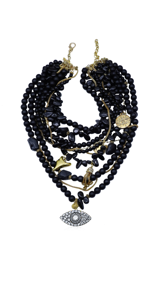NANAYA EYE GEMSTONE NECKLACE