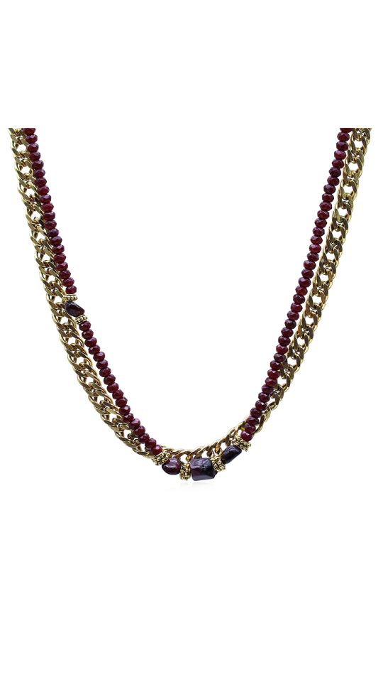 HARMONIA GEMSTONE NECKLACE