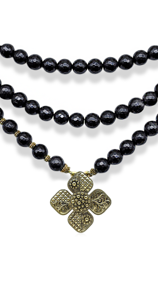 MAISE DOĞAL TAŞ ÇOKLU KOLYE