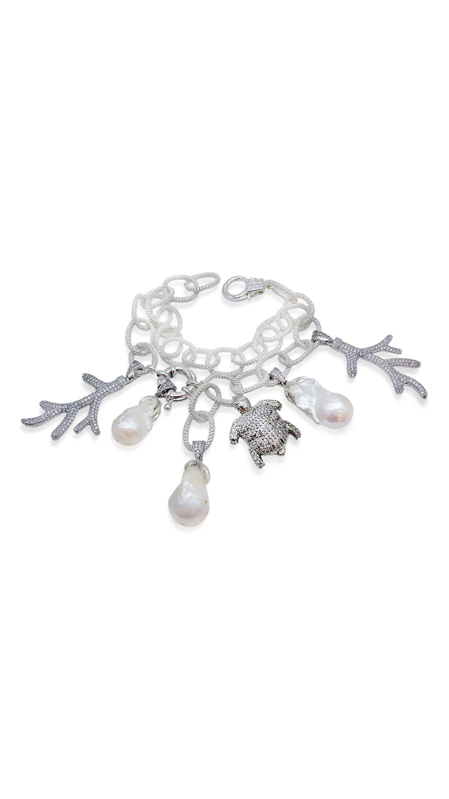 TEMIS 925 AYAR GÜMÜŞ İNCİ BİLEKLİK