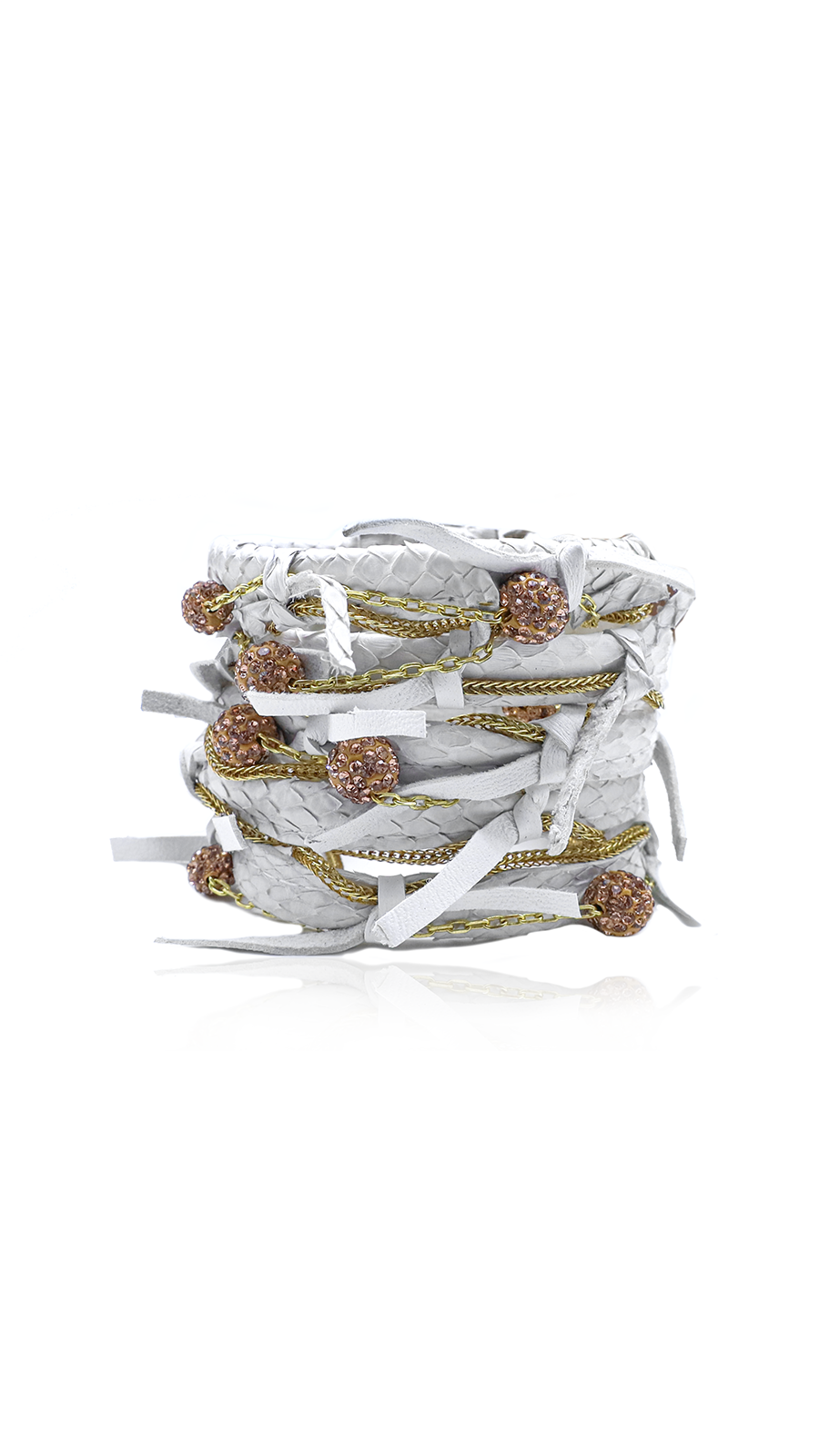 ROGUE COIL SNAKE LEATHER BRACELET