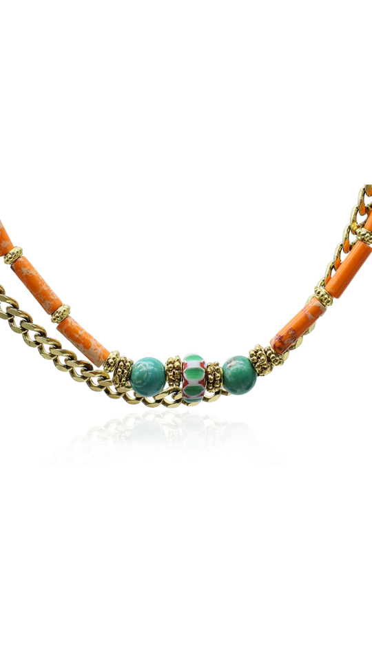 ISOLA GEMSTONE NECKLACE