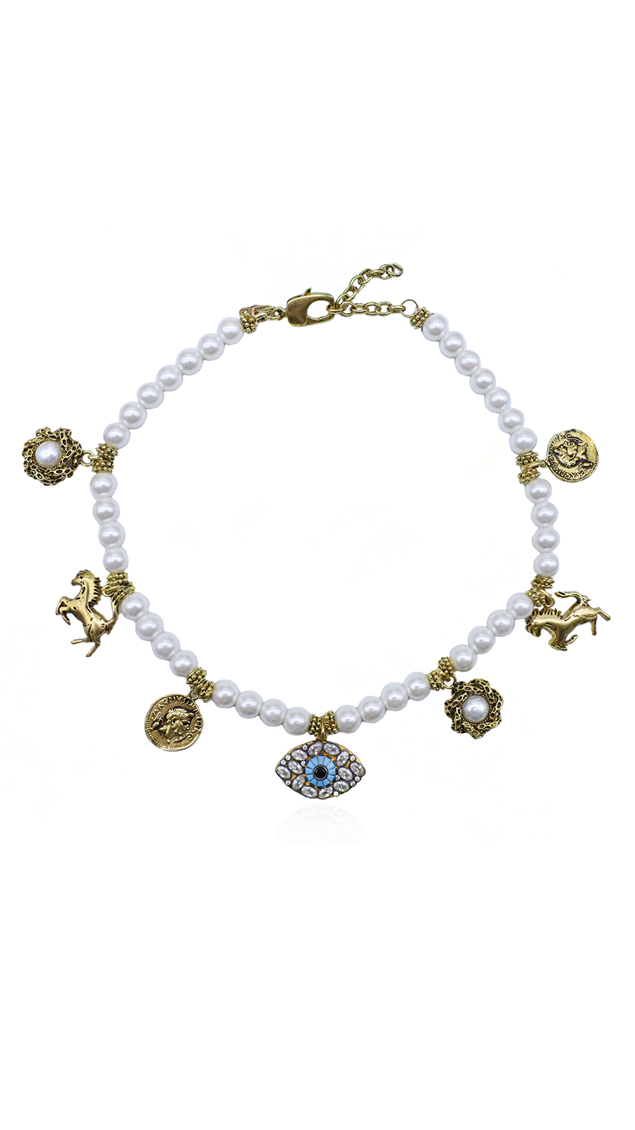 VIAJE İNCİ CHARM KOLYE