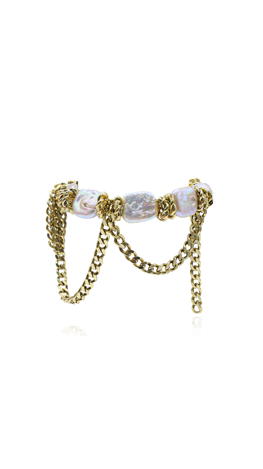 RESPLANDOR BAROQUE PEARL BRACELET