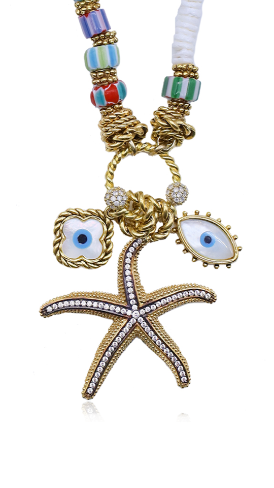 THALORIA DOĞAL TAŞ CHARM KOLYE