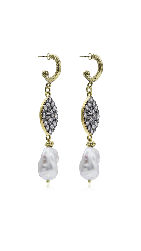 LUSTRIA BAROK İNCİ KÜPE