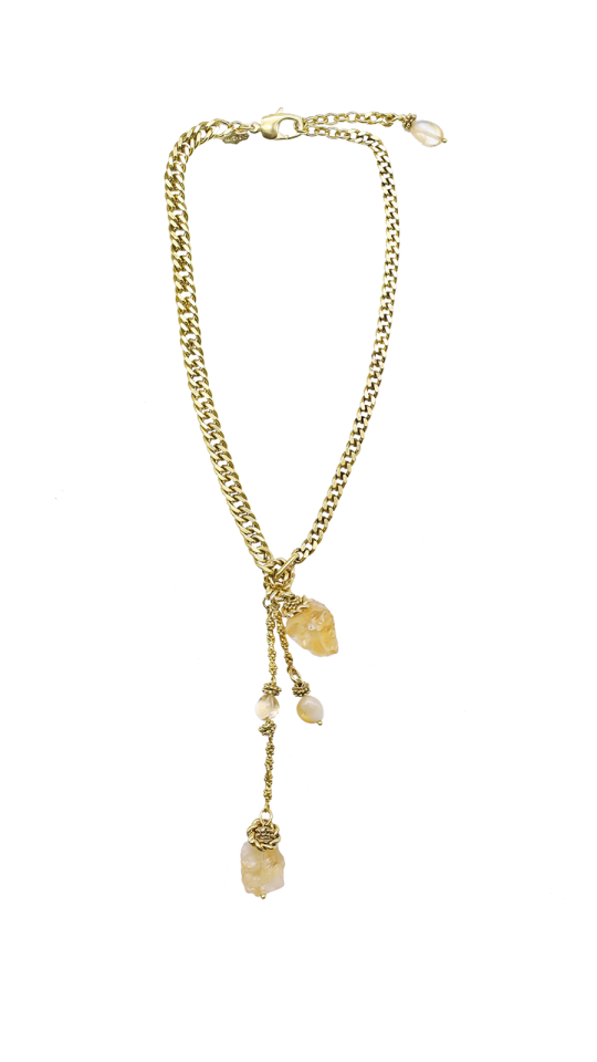 MEDUS DOĞAL TAŞ KOLYE