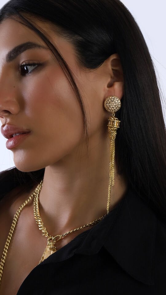 ORIALIS TAŞLI KÜPE