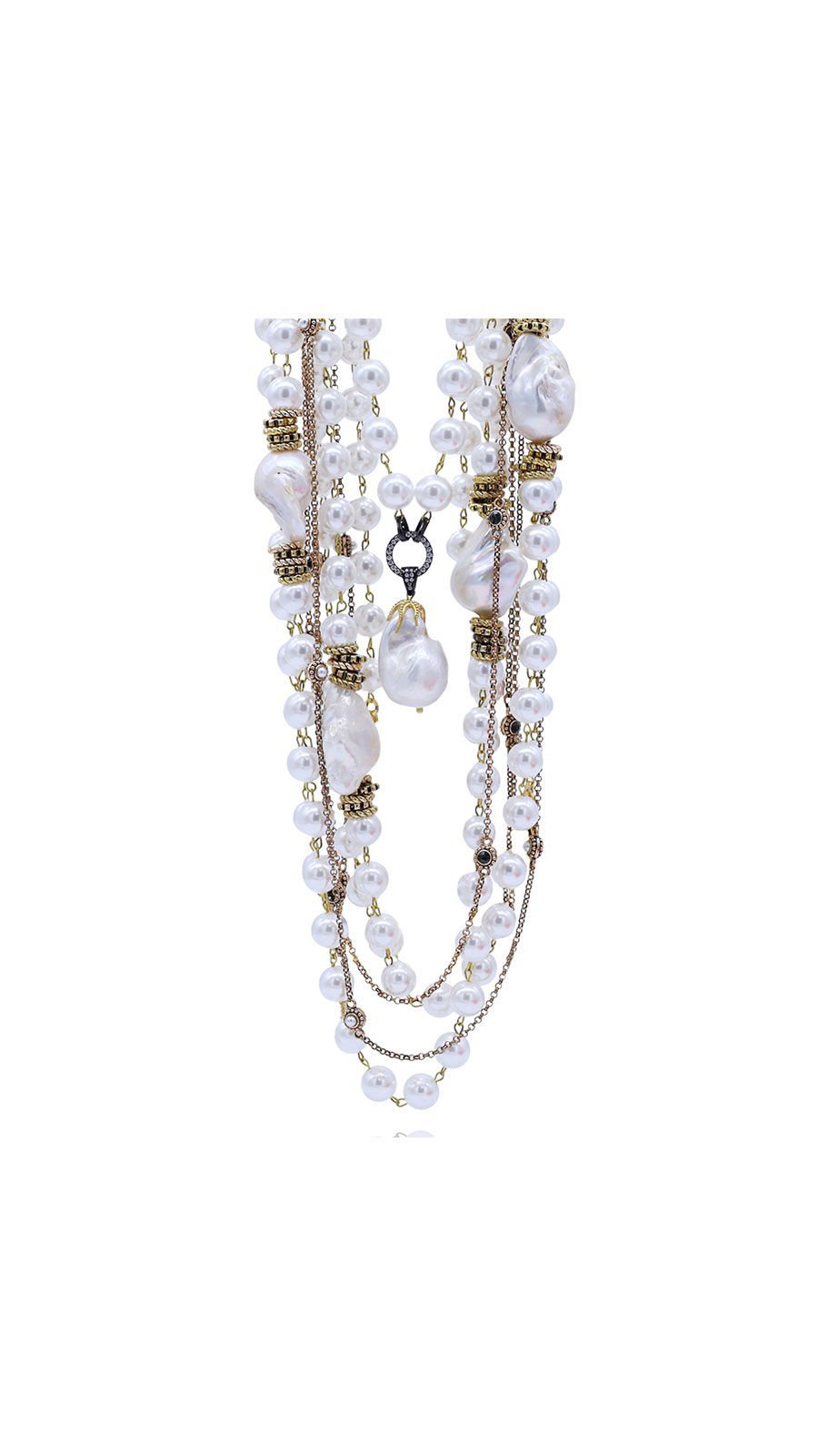 BAROQUE PEARL NECKLACE SET