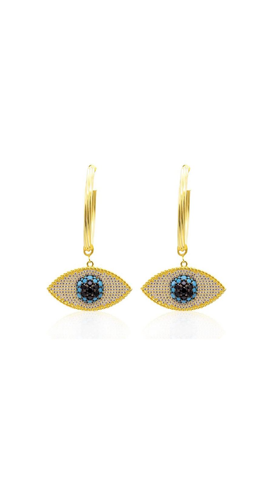 LENABLU EYE EARRINGS