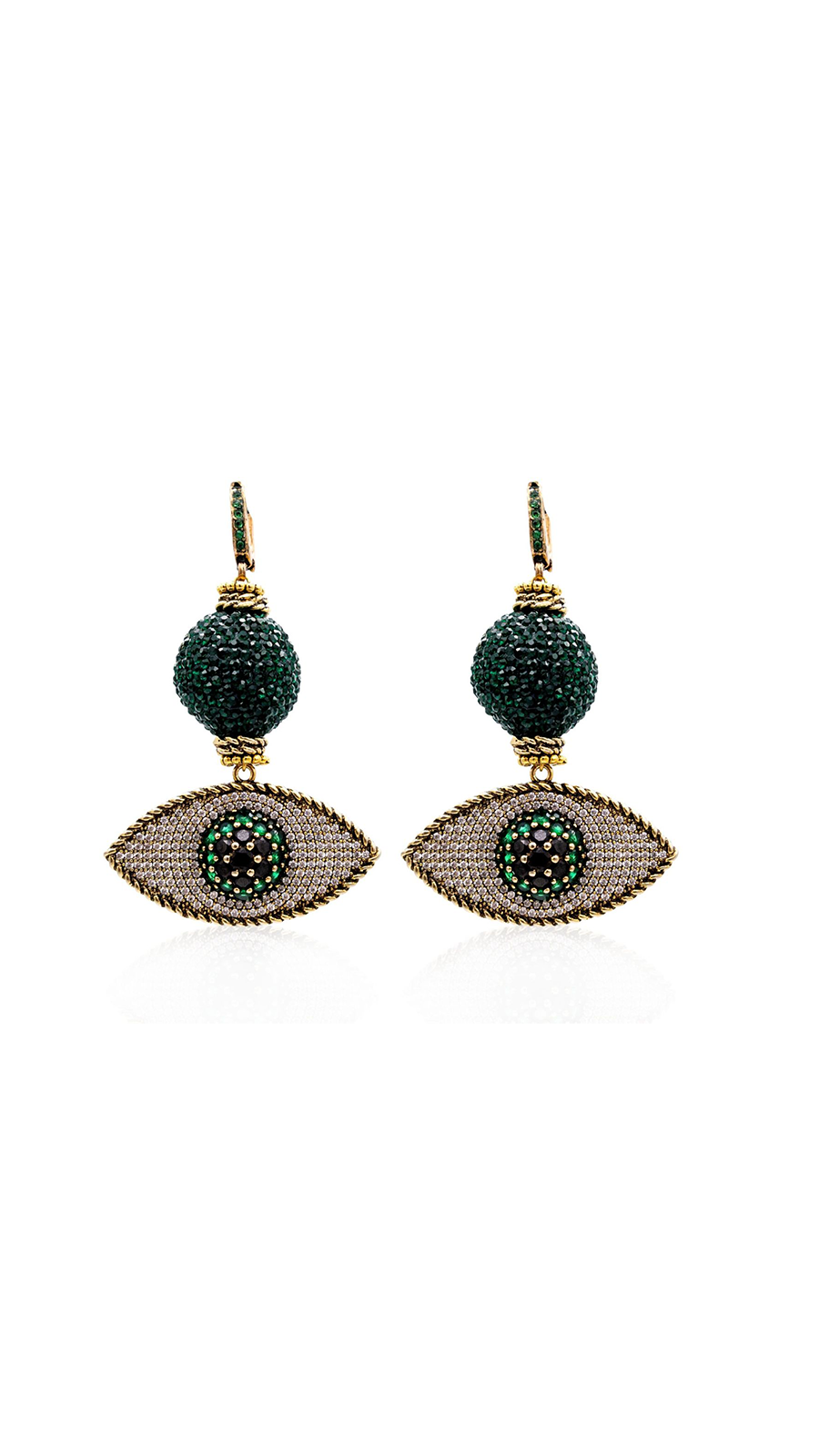 VERTLUNA STONE EARRINGS