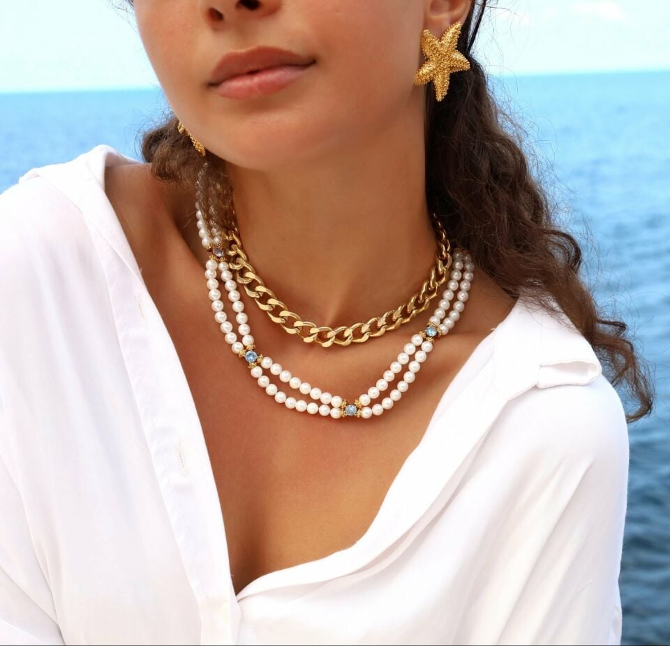 SUMMER DREAM PEARL NECKLACE