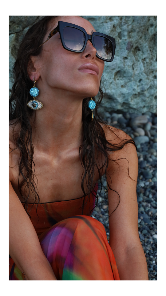 BLULUNA STONE EARRINGS