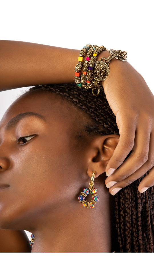 CUBA NATURAL STONE EARRINGS