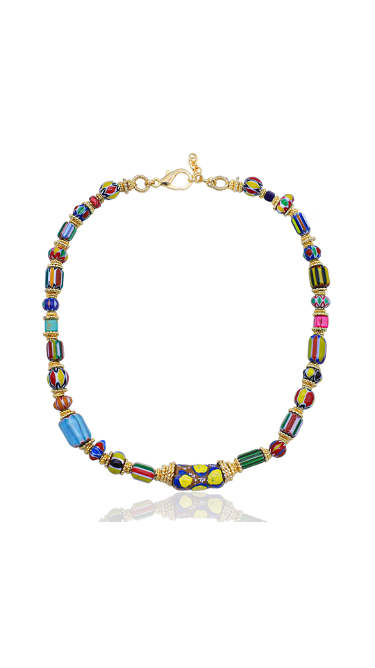 BOHEMIAN GEMSTONE NECKLACE