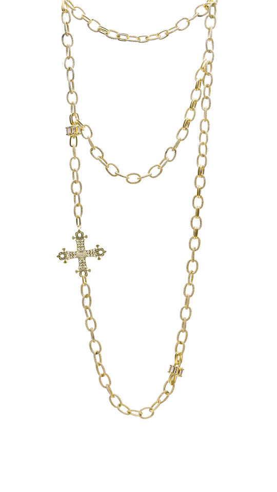 INTERA ÇOKLU ZİNCİR KOLYE